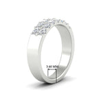 Load image into Gallery viewer, gold-double-rows-0.75-ct-diamond-wedding-ring-in-white-gold-FD11382BANGLE2-0.75CT-NL-WG-HW