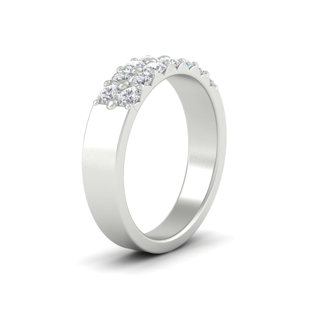 gold-double-rows-0.75-ct-diamond-wedding-ring-in-white-gold-FD11382BANGLE2-0.75CT-NL-WG