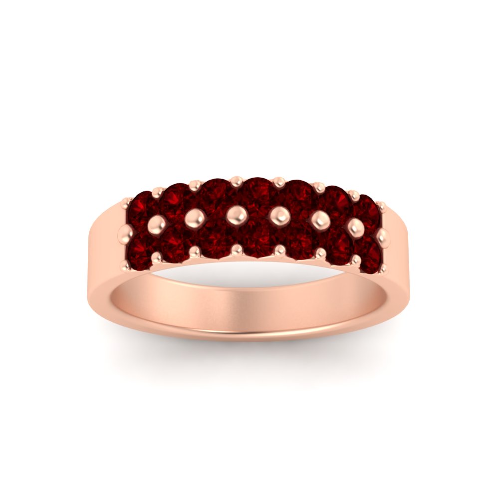 gold-double-rows-0.75-ct-ruby-wedding-ring-in-rose-gold-FD11382BGRUDRANGLE5-0.75CT-NL-RG