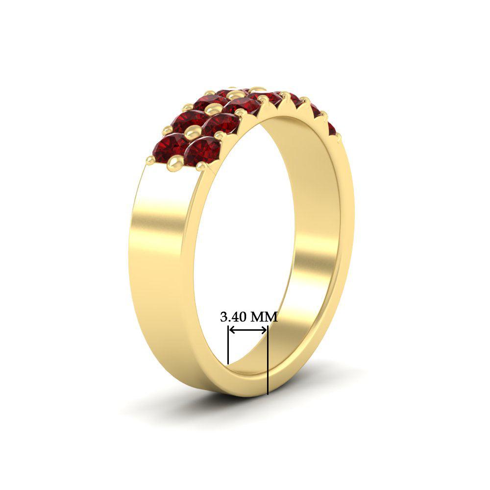 gold-double-rows-0.75-ct-ruby-wedding-ring-in-yellow-gold-FD11382BGRUDRANGLE2-0.75CT-NL-YG-HW