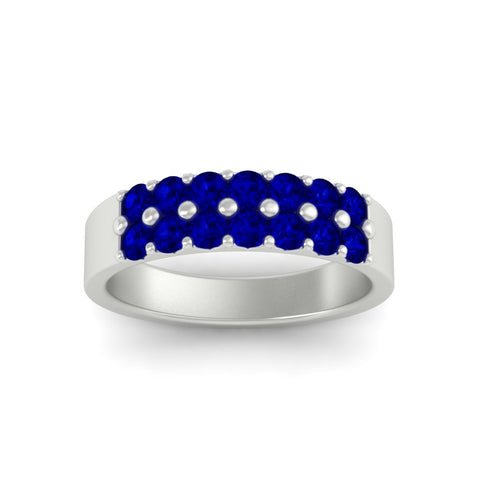 gold-double-rows-0.75-ct-sapphire-wedding-ring-in-white-gold-FD11382BGSABLANGLE5-0.75CT-NL-WG