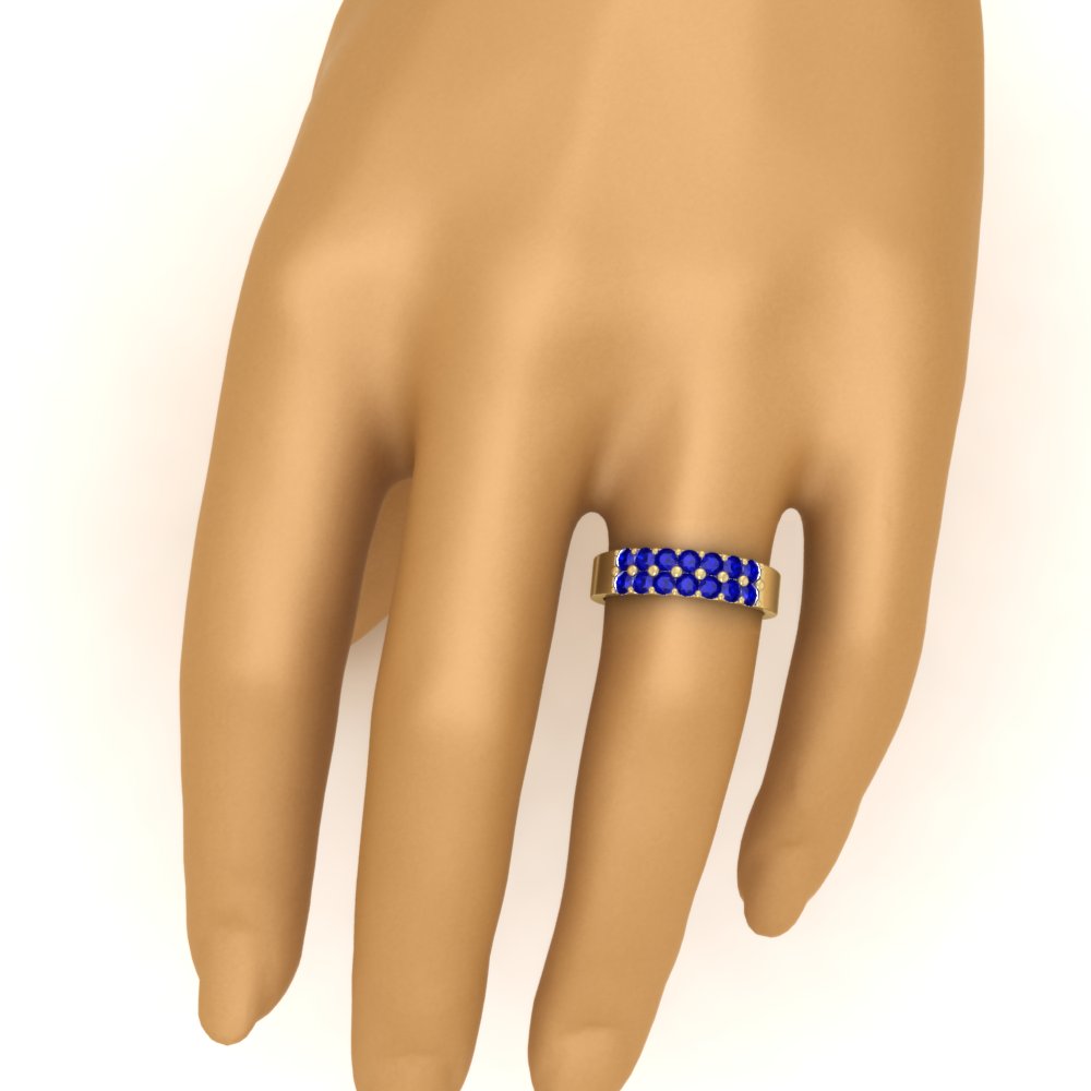 gold-double-rows-0.75-ct-sapphire-wedding-ring-in-yellow-gold-FD11382BGSABLHAND-0.75CT-NL-YG