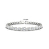 Load image into Gallery viewer, graduated-bezel-oval-east-west-tennis-bracelet-in-white-gold-fdbrc11733sleep-nl-wg-hw.jpg?v=1776313785