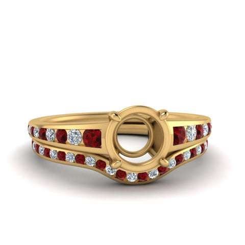 graduated-channel-semi-mount-diamond-wedding-set-with-ruby-in-FD122866SMGRUDR-NL-YG