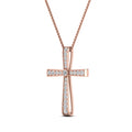 Thumbnail 13 - graduated-diamond-cross-pendant-necklace-in-rose-gold-FDPD10815-ANGLE2-NL-RG