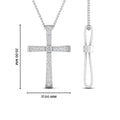 Thumbnail 8 - graduated-diamond-cross-pendant-necklace-in-white-gold-FD-PD10815-ANGLE1-NL-WG-HW