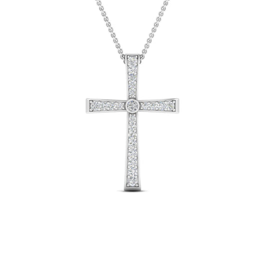 graduated-diamond-cross-pendant-necklace-in-white-gold-FD-PD10815-NL-WG