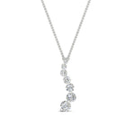 Load image into Gallery viewer, graduated-diamond-pendant-in-FDPD1704RO-1.00CT-NL-WG
