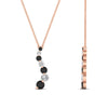 Load image into Gallery viewer, graduated-diamond-pendant-with-black-diamond-in-FDPD1704ROGBLACK-1.00CT-NL-RG