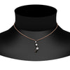 Load image into Gallery viewer, graduated-diamond-pendant-with-black-diamond-in-FDPD1704ROGBLACK-1.00CT-NL-RG