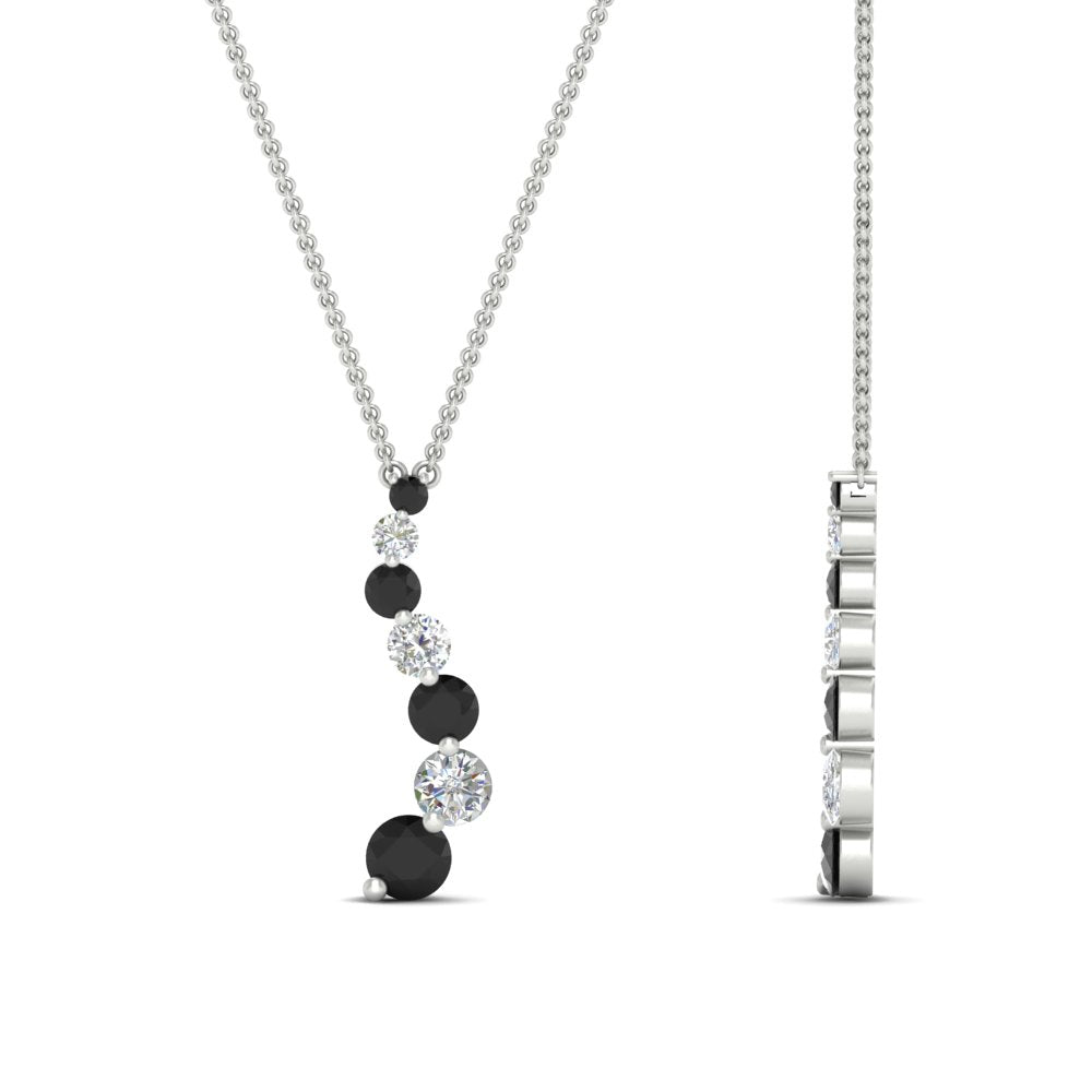 graduated-diamond-pendant-with-black-diamond-in-FDPD1704ROGBLACK-1.00CT-NL-WG