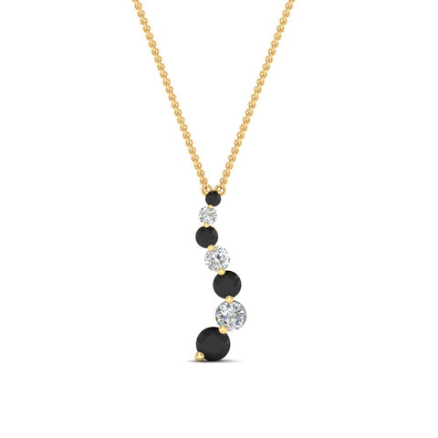 graduated-diamond-pendant-with-black-diamond-in-FDPD1704ROGBLACK-1.00CT-NL-YG