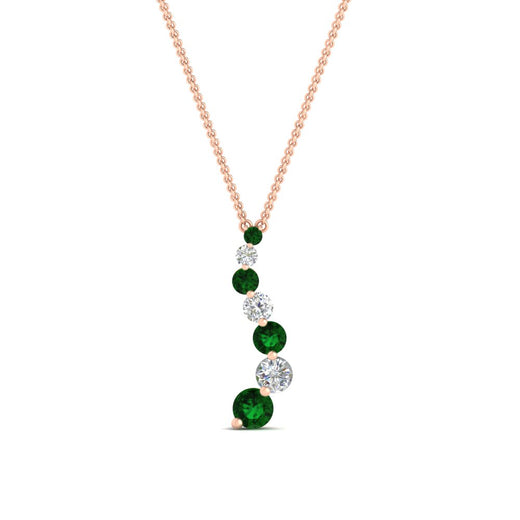 graduated-diamond-pendant-with-emerald-in-FDPD1704ROGEMGR-1.00CT-NL-RG
