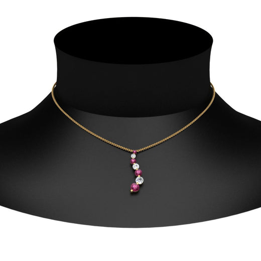graduated-diamond-pendant-with-pink-sapphire-in-FDPD1704ROGSADRPI-1.00CT-NL-YG