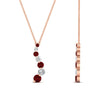 Load image into Gallery viewer, graduated-diamond-pendant-with-ruby-in-FDPD1704ROGRUDR-1.00CT-NL-RG