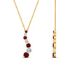 Load image into Gallery viewer, graduated-diamond-pendant-with-ruby-in-FDPD1704ROGRUDR-1.00CT-NL-YG