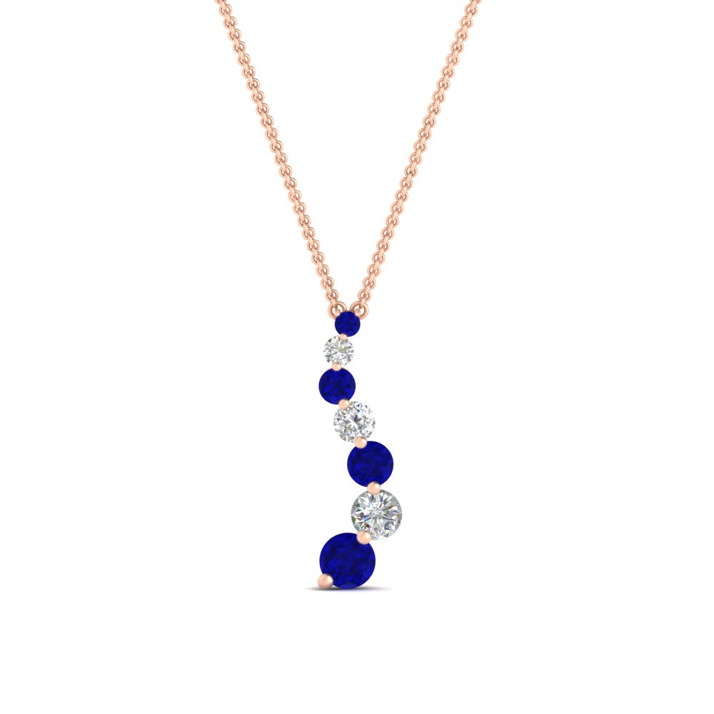 graduated-diamond-pendant-with-sapphire-in-FDPD1704ROGSABL-1.00CT-NL-RG