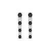 Load image into Gallery viewer, graduated-round-black-diamond-earring-in-white-gold-FDEAR10420GBLACKANGLE1-NL-WG