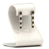 Load image into Gallery viewer, graduated-round-black-diamond-earring-in-yellow-gold-FDEAR10420GBLACKSTAND-NL-YG