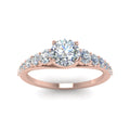 Thumbnail 3 - graduated-round-cut-diamond-engagement-ring-in-FDENR9450ROR-NL-RG