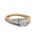 Thumbnail 10 - graduated-round-cut-diamond-engagement-ring-in-FDENR9450ROR-NL-YG