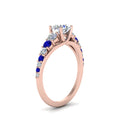 Thumbnail 16 - graduated-round-cut-diamond-engagement-ring-with-blue-sapphire-in-FDENR9450RORGSABL-NL-RG