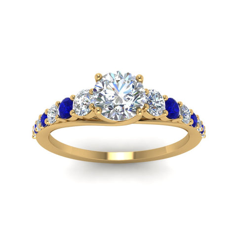 graduated-round-cut-diamond-engagement-ring-with-blue-sapphire-in-FDENR9450RORGSABL-NL-YG
