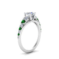Thumbnail 44 - graduated-round-cut-diamond-engagement-ring-with-emerald-in-FDENR9450RORGEMGR-NL-WG