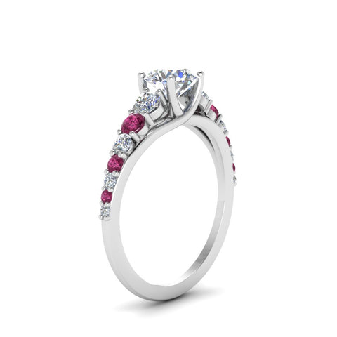 graduated-round-cut-diamond-engagement-ring-with-pink-sapphire-in-FDENR9450RORGSADRPI-NL-WG