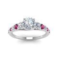 Thumbnail 31 - graduated-round-cut-diamond-engagement-ring-with-pink-sapphire-in-FDENR9450RORGSADRPI-NL-WG