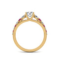 Thumbnail 37 - graduated-round-cut-diamond-engagement-ring-with-pink-sapphire-in-FDENR9450RORGSADRPI-NL-YG