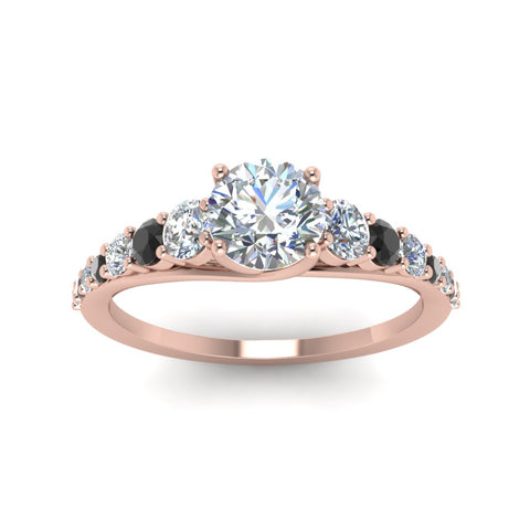 graduated-round-cut-engagement-ring-with-black-diamond-in-FDENR9450RORGBLACK-NL-RG