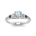 Thumbnail 67 - graduated-round-cut-engagement-ring-with-black-diamond-in-FDENR9450RORGBLACK-NL-WG