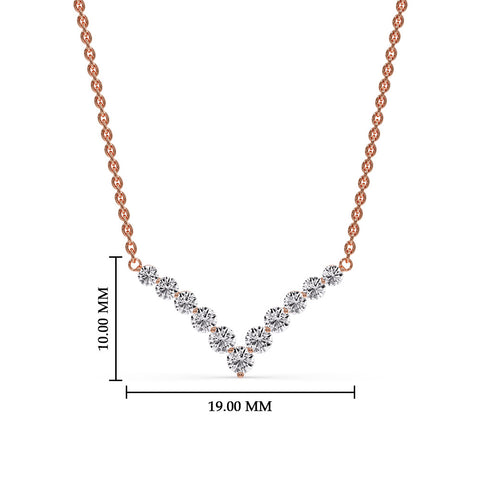 graduated-round-diamond-v-necklace-in-rose-gold-FDNK8068ANGLE1-0.25-CT-NL-RG-HW