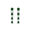 Load image into Gallery viewer, graduated-round-emerald-earring-in-white-gold-FDEAR10420GEMGRANGLE1-NL-WG