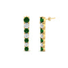 Load image into Gallery viewer, graduated-round-emerald-earring-in-yellow-gold-FDEAR10420GEMGR-NL-YG