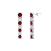 Load image into Gallery viewer, graduated-round-ruby-earring-in-white-gold-FDEAR10420GRUDR-NL-WG