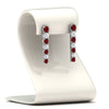 Load image into Gallery viewer, graduated-round-ruby-earring-in-white-gold-FDEAR10420GRUDRSTAND-NL-WG