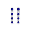 Load image into Gallery viewer, graduated-round-sapphire-earring-in-white-gold-FDEAR10420GSABLANGLE1-NL-WG