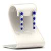 Load image into Gallery viewer, graduated-round-sapphire-earring-in-white-gold-FDEAR10420GSABLSTAND-NL-WG