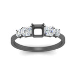 Load image into Gallery viewer, graduated-semi-mount-diamond-engagement-ring-in-black-gold-FD10032SMRANGLE3-NL-BG
