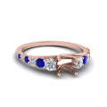 Thumbnail 17 - graduated-semi-mount-diamond-engagement-ring-with-blue-sapphire-in-FDENR9450SMRGSABL-NL-RG
