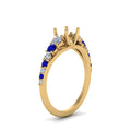 Thumbnail 27 - graduated-semi-mount-diamond-engagement-ring-with-blue-sapphire-in-FDENR9450SMRGSABL-NL-YG
