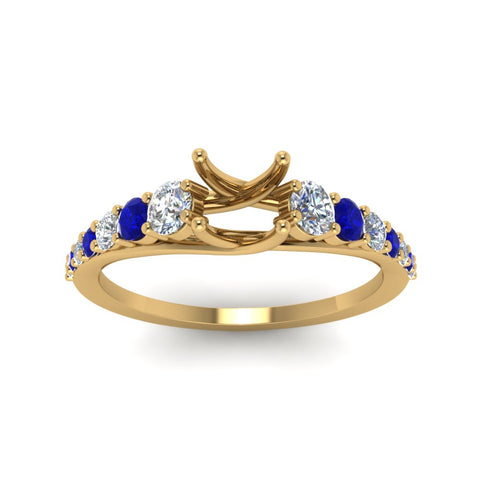 graduated-semi-mount-diamond-engagement-ring-with-blue-sapphire-in-FDENR9450SMRGSABL-NL-YG