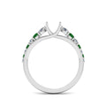 Thumbnail 64 - graduated-semi-mount-diamond-engagement-ring-with-emerald-in-FDENR9450SMRGEMGR-NL-WG