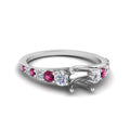Thumbnail 45 - graduated-semi-mount-diamond-engagement-ring-with-pink-sapphire-in-FDENR9450SMRGSADRPI-NL-WG