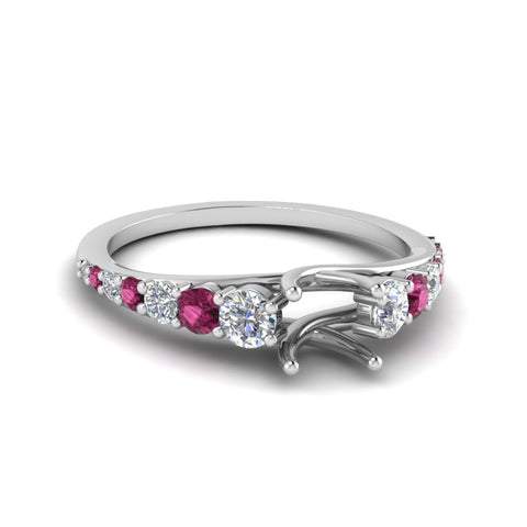 graduated-semi-mount-diamond-engagement-ring-with-pink-sapphire-in-FDENR9450SMRGSADRPI-NL-WG