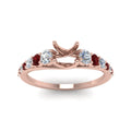 Thumbnail 66 - graduated-semi-mount-diamond-engagement-ring-with-ruby-in-FDENR9450SMRGRUDR-NL-RG