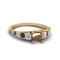Thumbnail 89 - graduated-semi-mount-engagement-ring-with-black-diamond-in-FDENR9450SMRGBLACK-NL-YG