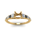 Thumbnail 90 - graduated-semi-mount-engagement-ring-with-black-diamond-in-FDENR9450SMRGBLACK-NL-YG
